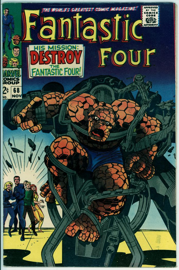 Fantastic Four 68 (FN/VF 7.0)