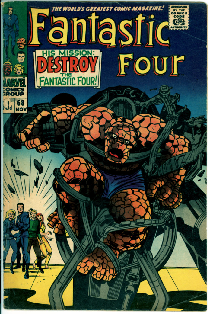 Fantastic Four 68 (VG 4.0) pence