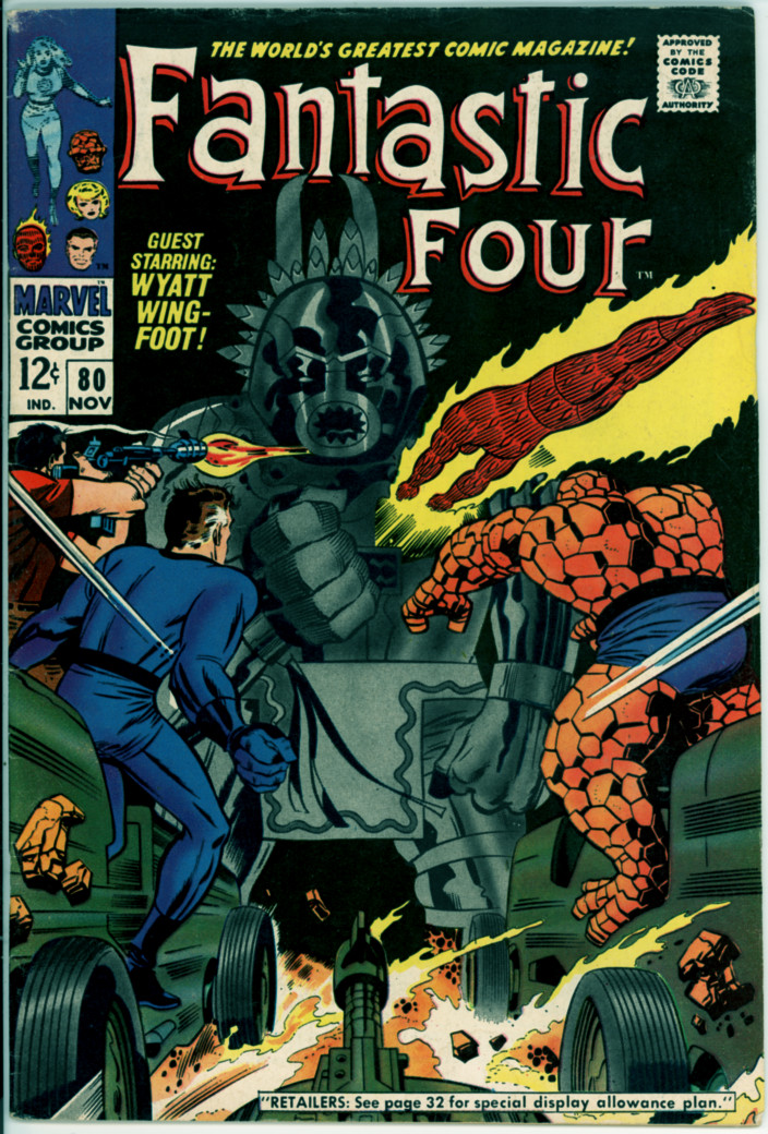 Fantastic Four 80 (VG- 3.5)