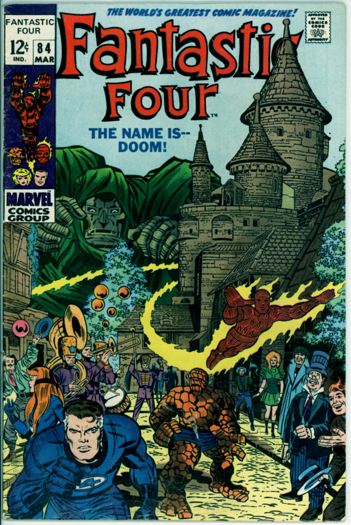 Fantastic Four 84 (VG- 3.5)