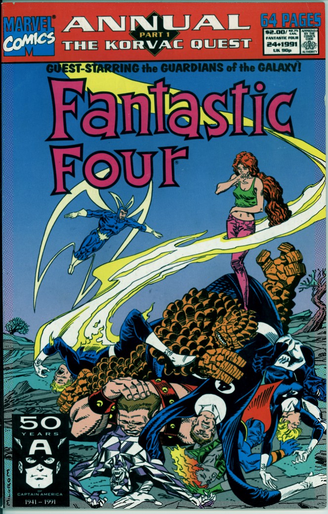 Fantastic Four Annual 24 (FN 6.0)