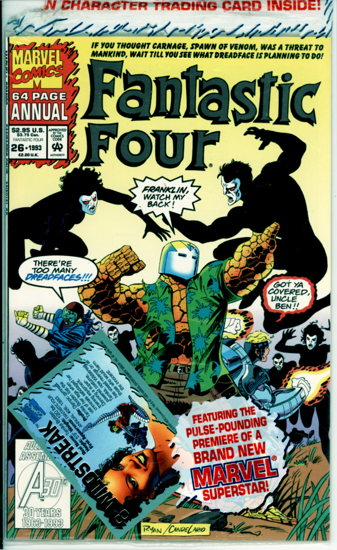 Fantastic Four Annual 26 (FN/VF 7.0)