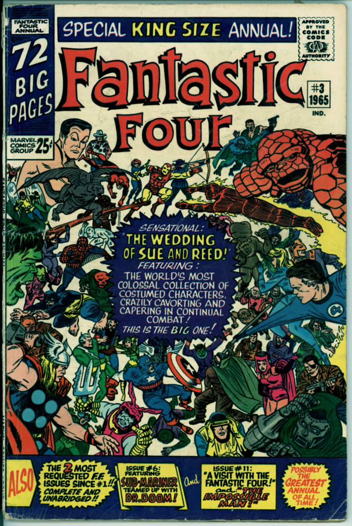 Fantastic Four Annual 3 (G/VG 3.0)