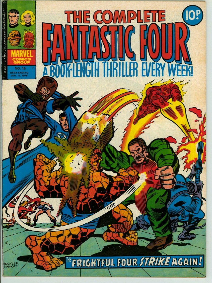 Complete Fantastic Four 16 (FN+ 6.5)