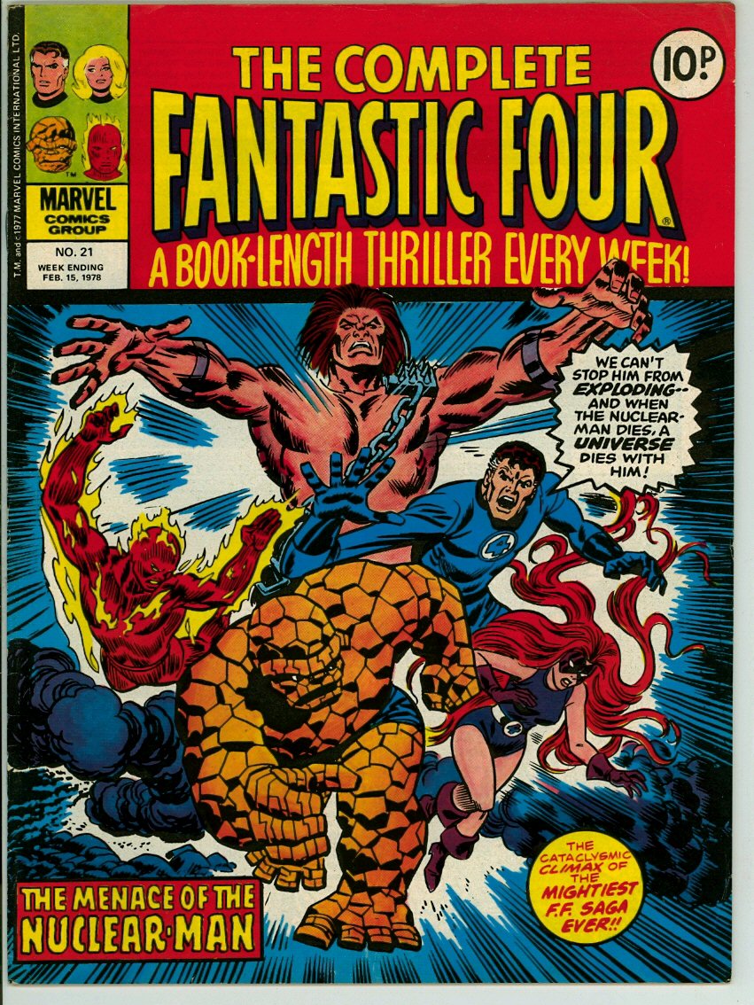 Complete Fantastic Four 21 (FN 6.0)