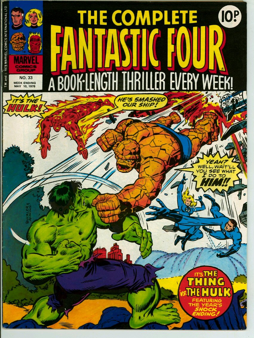 Complete Fantastic Four 33 (VG/FN 5.0)