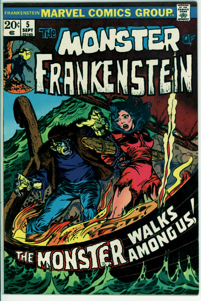 Monster of Frankenstein 5 (VF- 7.5)