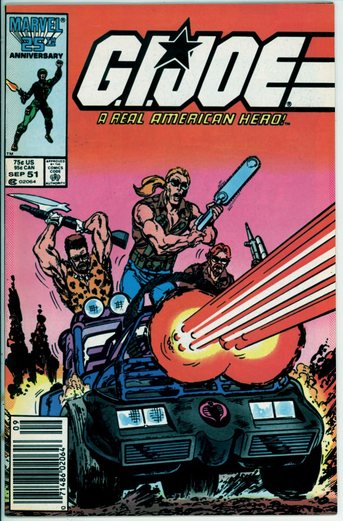 G.I. Joe: A Real American Hero 51 (VG+ 4.5)