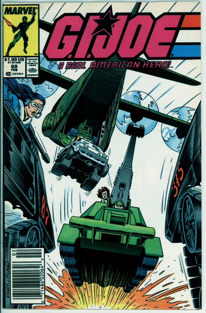 G.I. Joe: A Real American Hero 68 (VF+ 8.5)