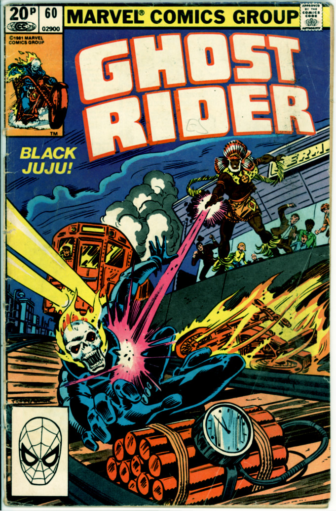 Ghost Rider 60 (G- 1.8) pence
