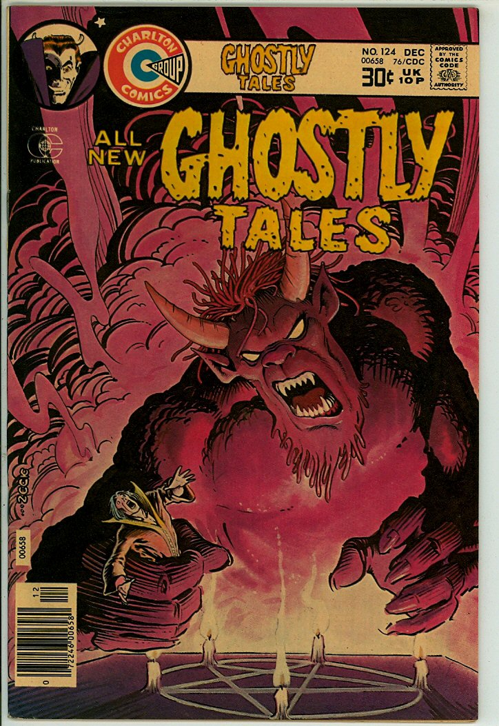 Ghostly Tales 124 (FN/VF 7.0)