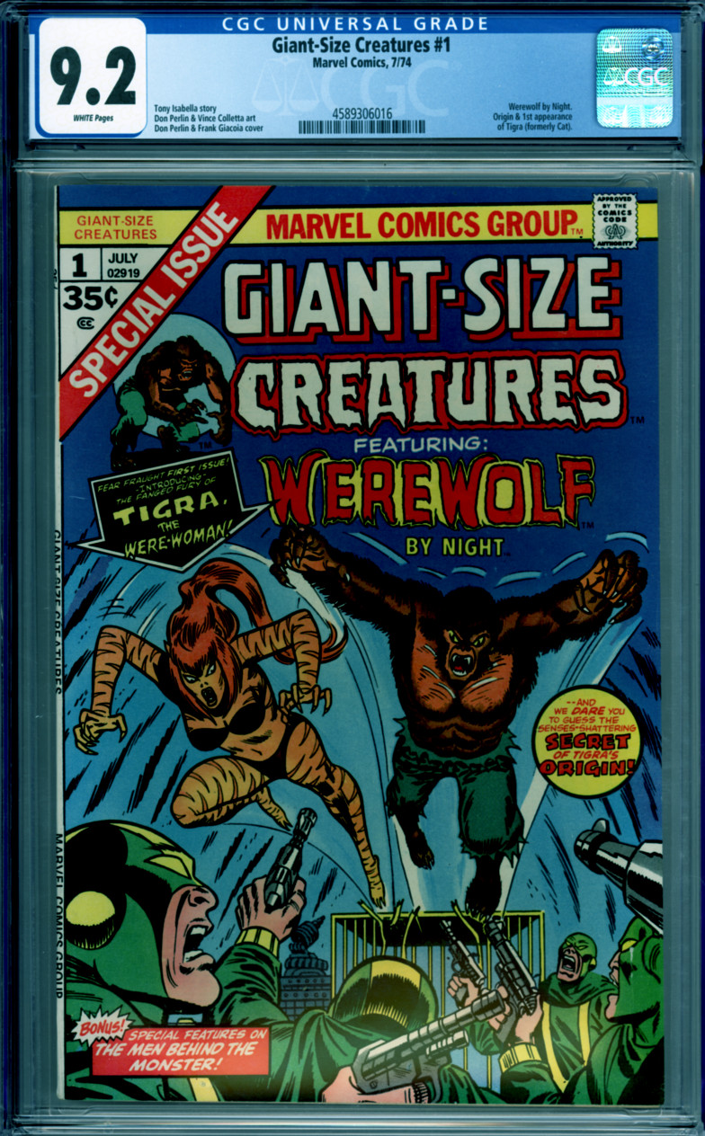 Giant-Size Creatures 1 (CGC 9.2)