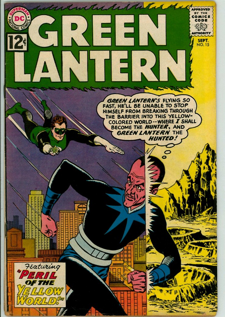 Green Lantern 15 (VG 4.0)