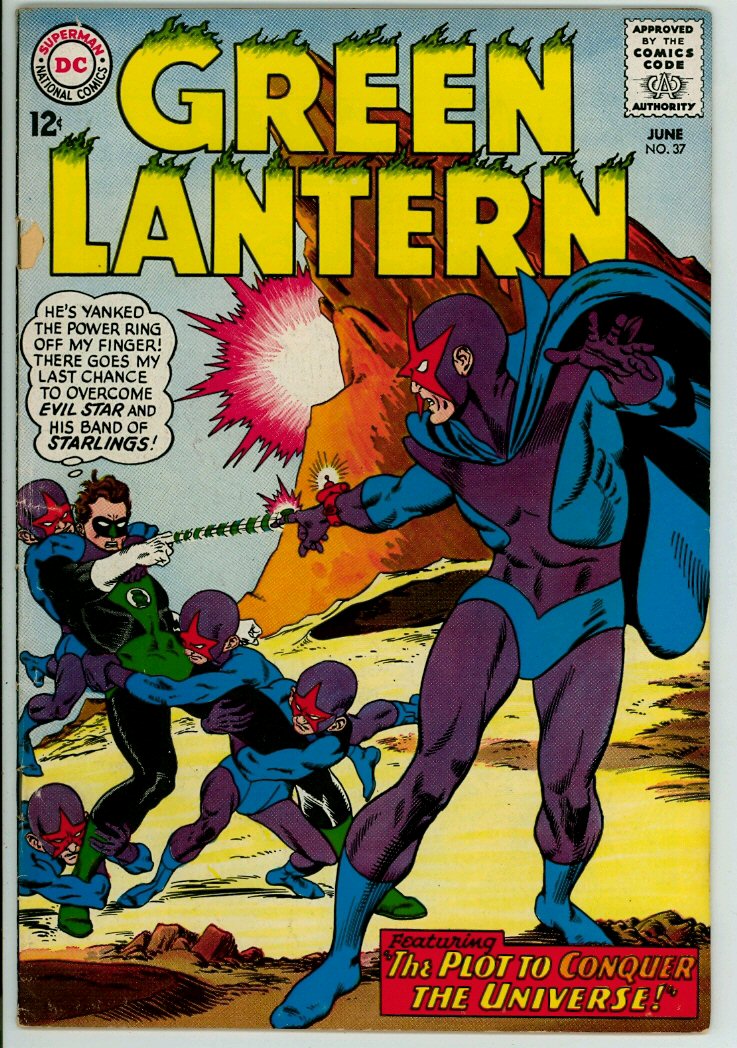 Green Lantern 37 (VG- 3.5)