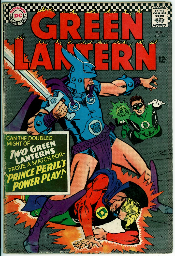 Green Lantern 45 (G/VG 3.0)