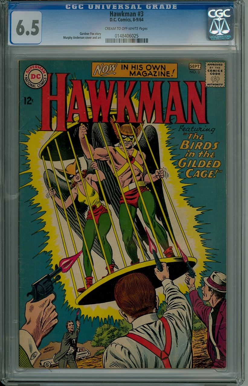 Hawkman 3 (CGC 6.5)