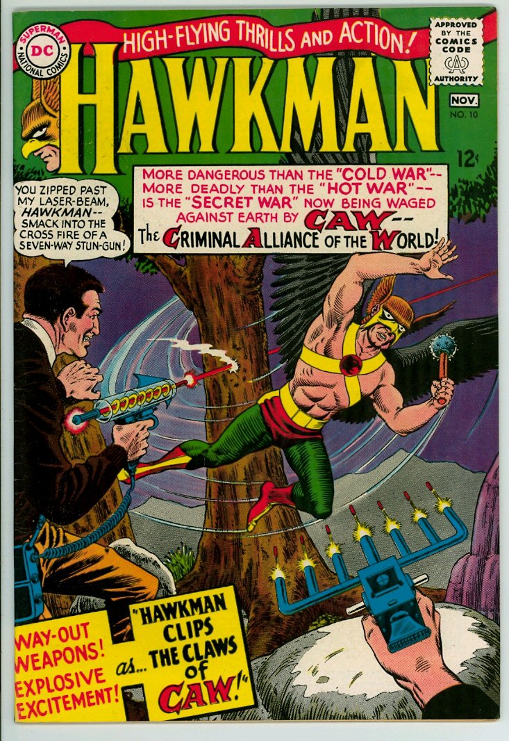 Hawkman 10 (FN/VF 7.0) 