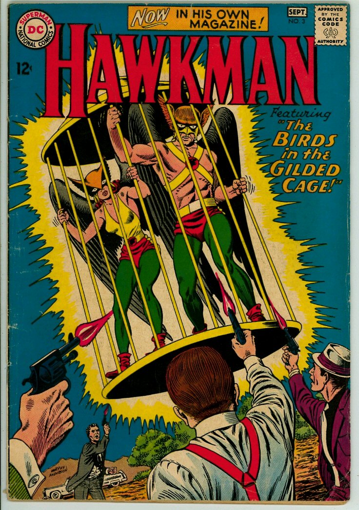 Hawkman 3 (G/VG 3.0) 