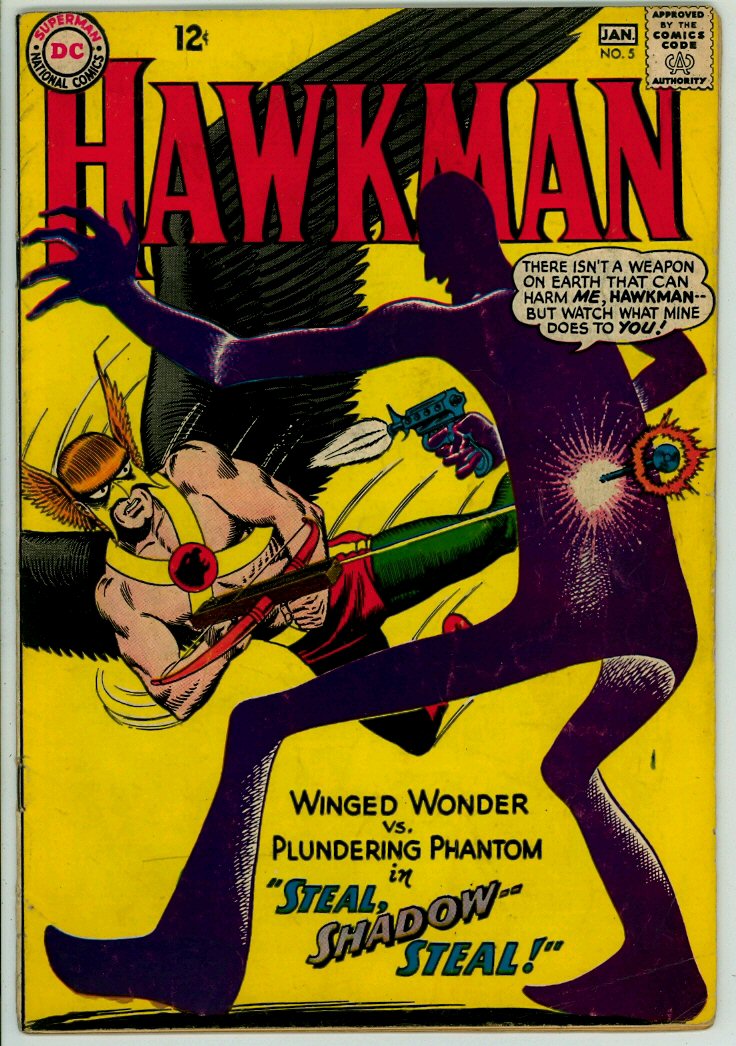 Hawkman 5 (G/VG 3.0) 