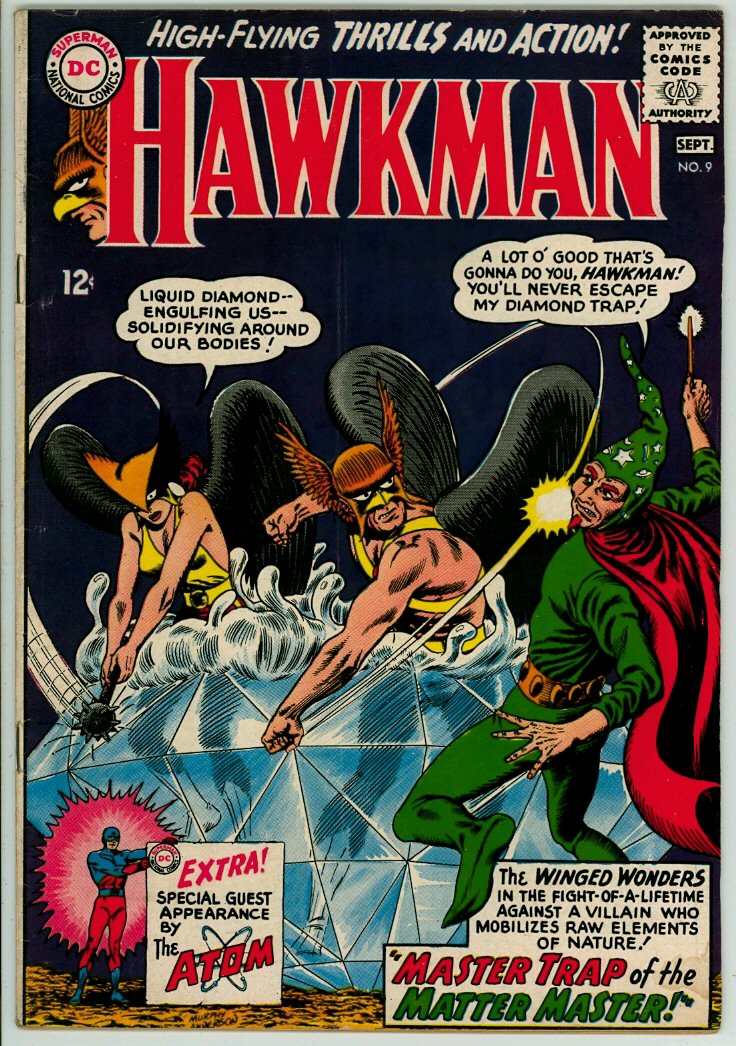 Hawkman 9 (G/VG 3.0) 