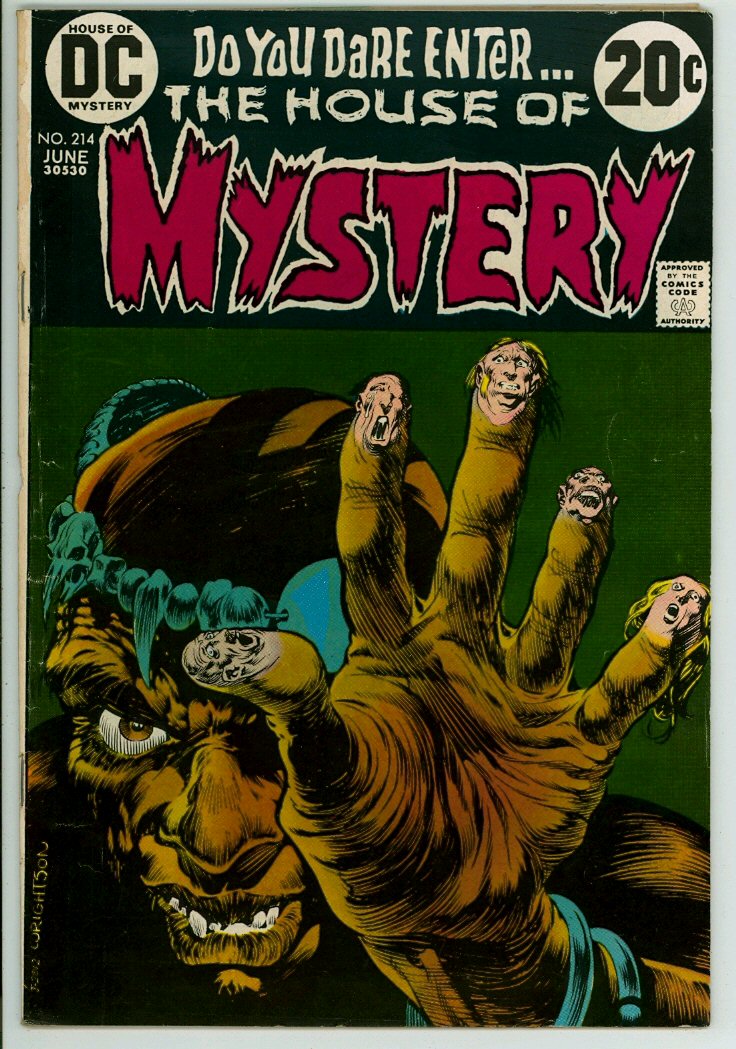 House of Mystery 214 (G+ 2.5)