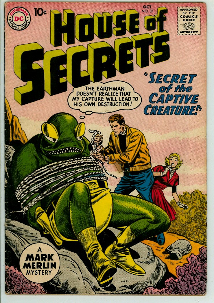 House of Secrets 37 (VG- 3.5) 	 