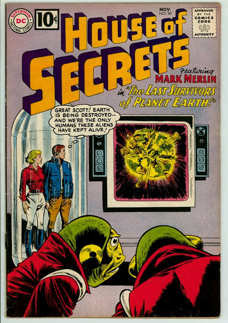 House of Secrets 50 (VG+ 4.5) 	 