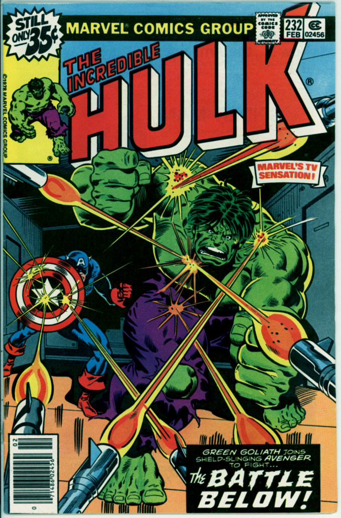 Incredible Hulk 232 (VG+ 4.5)