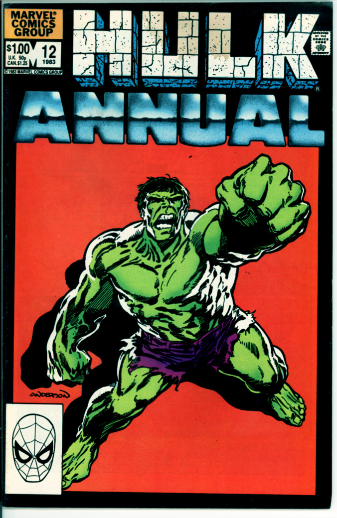 Incredible Hulk Annual 12 (VG- 3.5)
