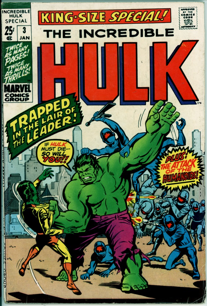 Incredible Hulk Annual 3 (G/VG 3.0)