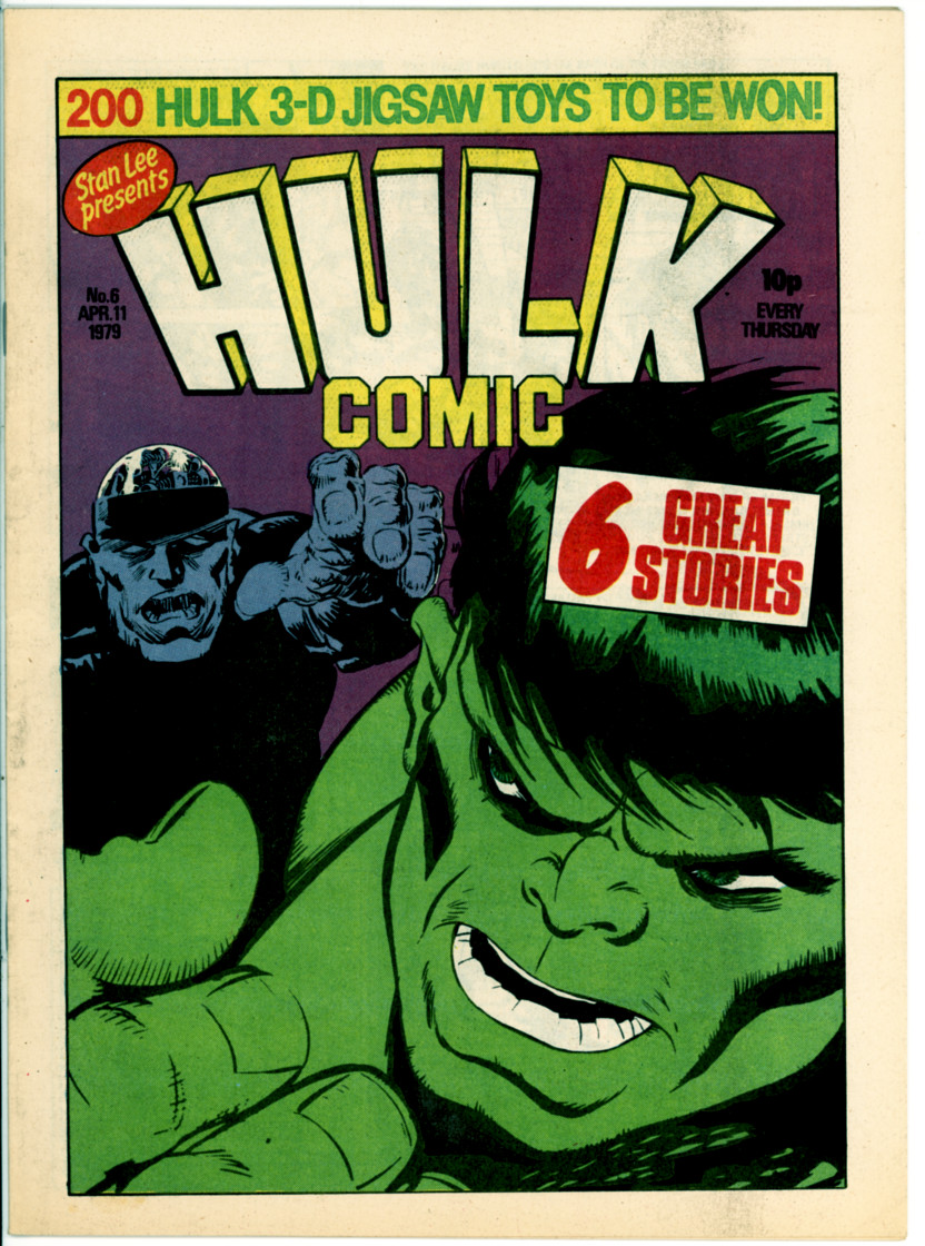Hulk Comic 6 (FN+ 6.5)