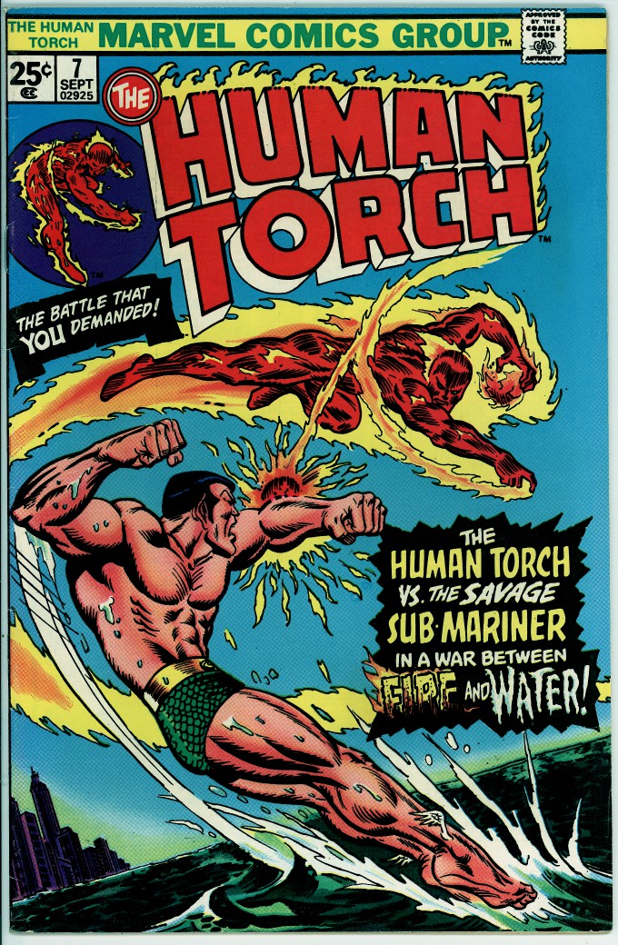 Human Torch 7 (VG/FN 5.0)