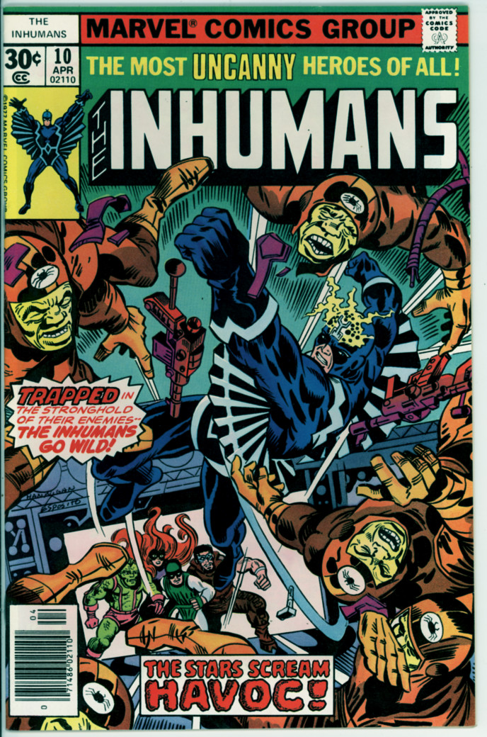 Inhumans 10 (VF 8.0)