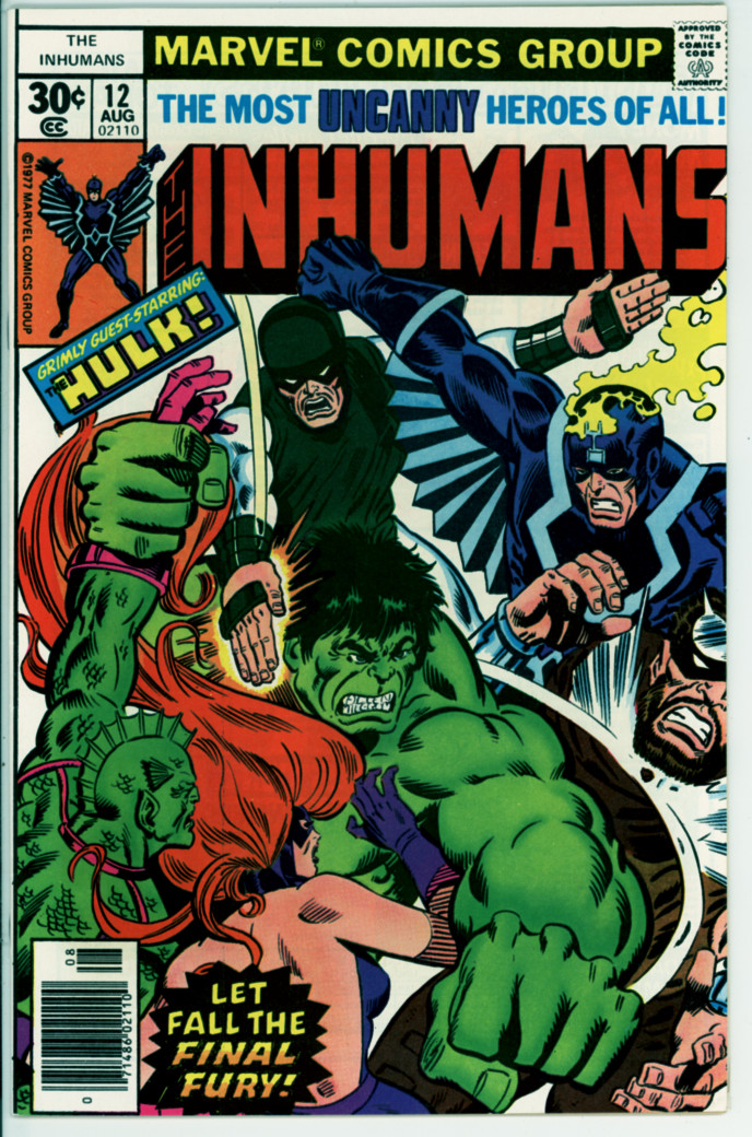Inhumans 12 (VF+ 8.5)