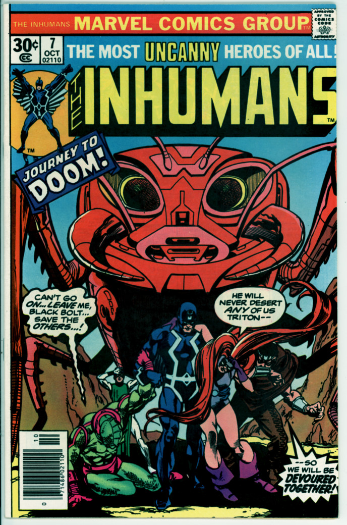 Inhumans 7 (VF+ 8.5)