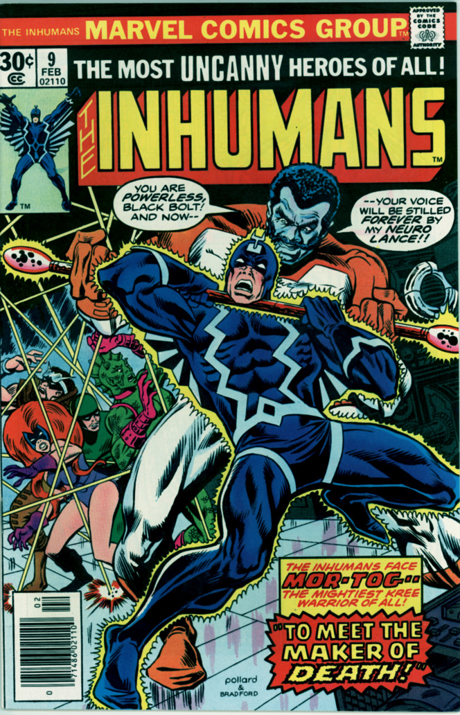 Inhumans 9 (VF 8.0)