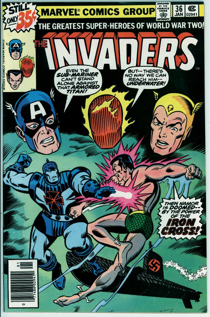 Invaders 36 (VF+ 8.5)