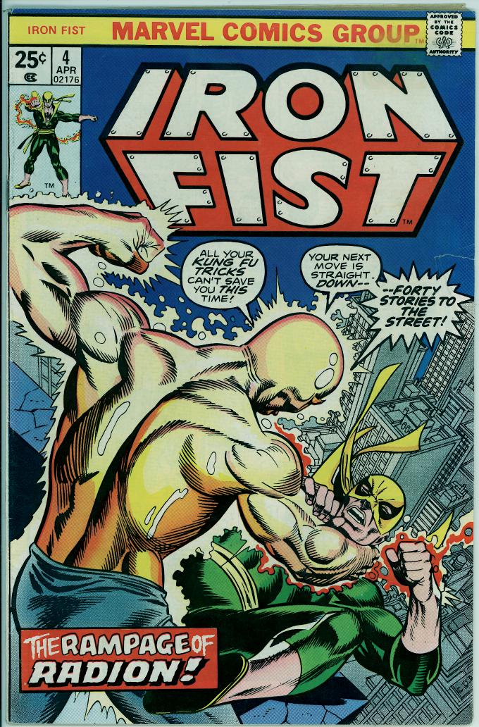 Iron Fist 4 (VG+ 4.5)