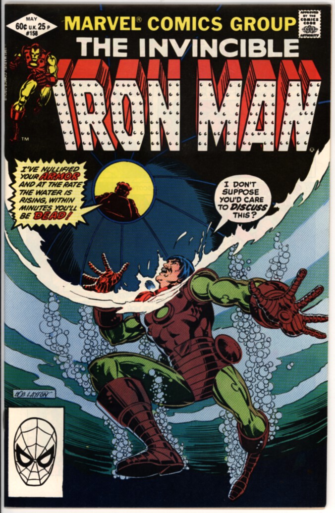 Iron Man 158 (NM- 9.2)