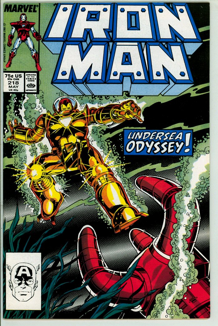 Iron Man 218 (NM- 9.2)