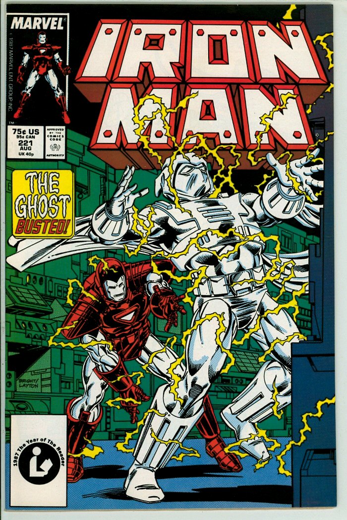 Iron Man 221 (NM- 9.2)