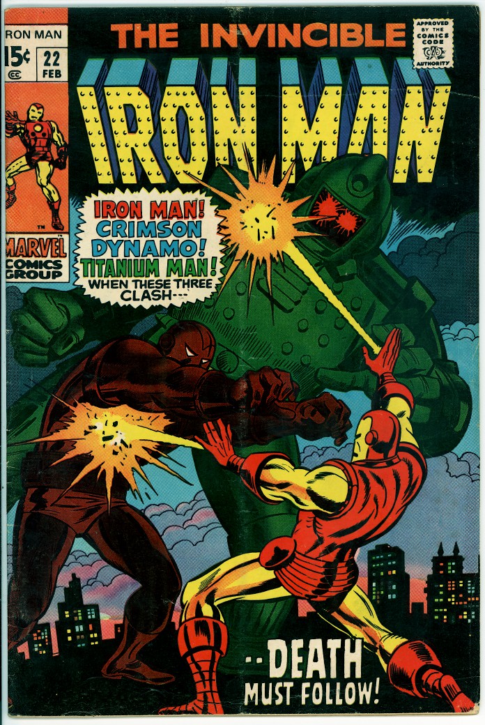 Iron Man 22 (VG+ 4.5)