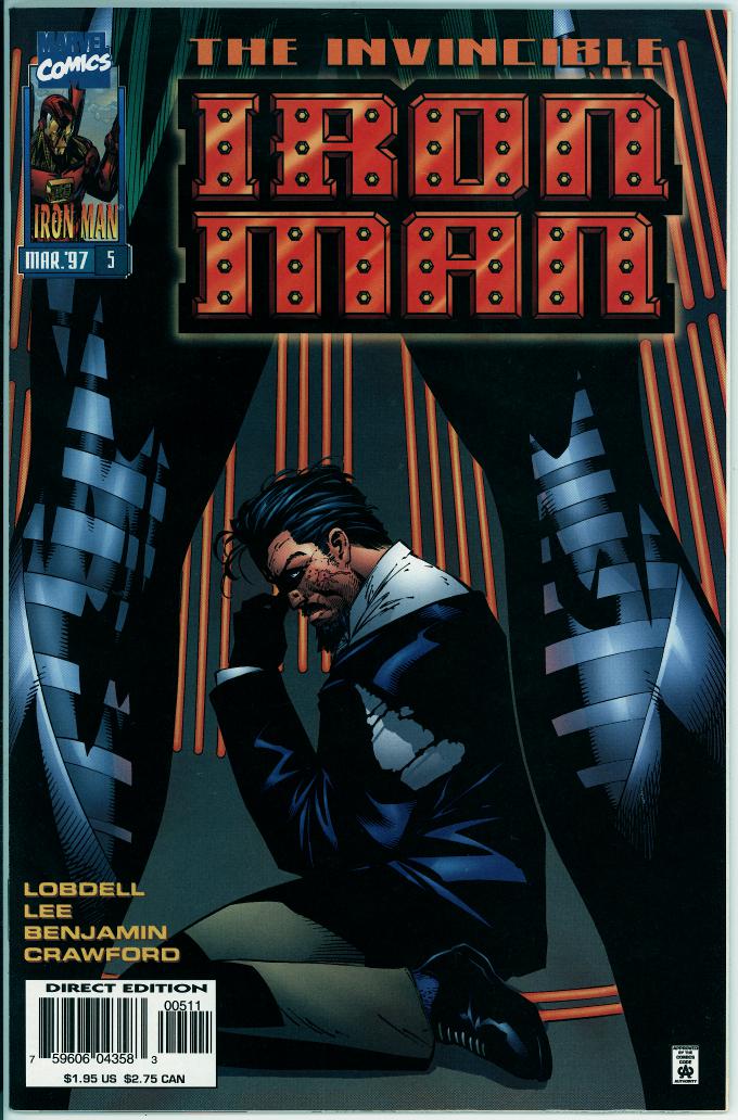 Iron Man (2nd series) 5 (NM- 9.2)