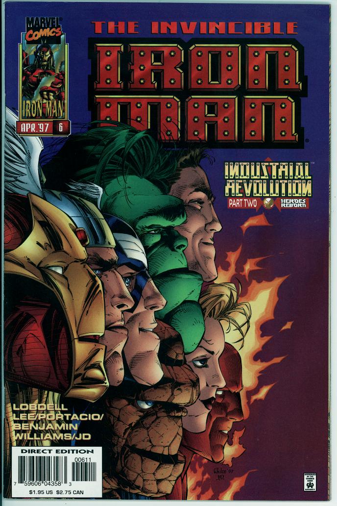 Iron Man (2nd series) 6 (FN/VF 7.0)