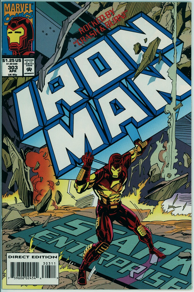 Iron Man 303 (VF- 7.5)