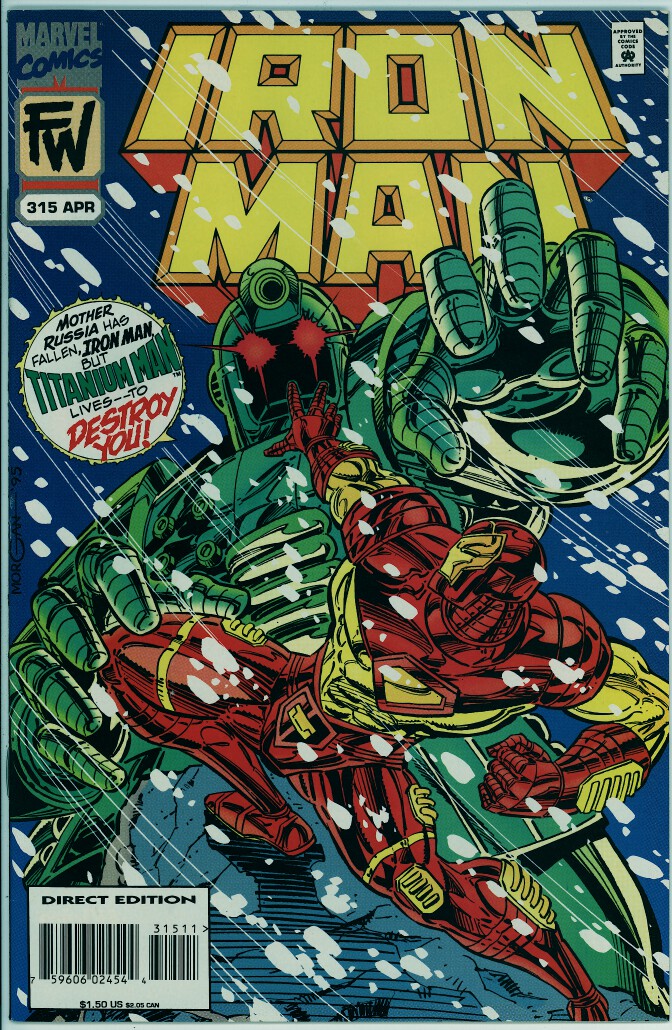 Iron Man 315 (VF/NM 9.0)