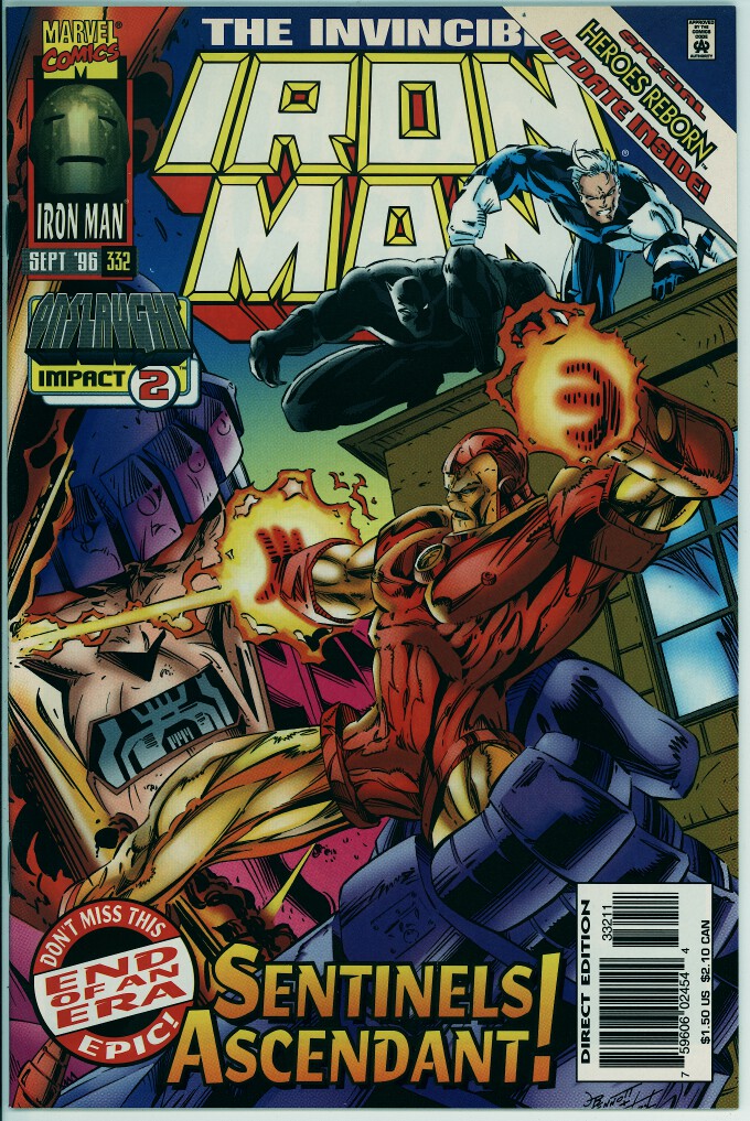 Iron Man 332 (VF/NM 9.0)