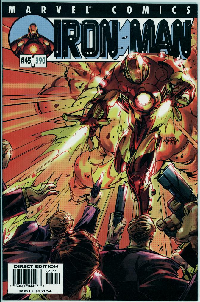 Iron Man (3rd series) 45 (VF/NM 9.0)