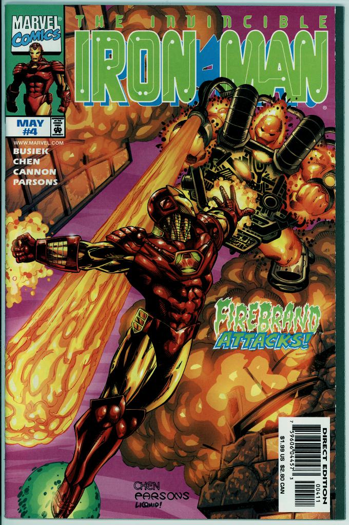 Iron Man (3rd series) 4 (VF/NM 9.0)