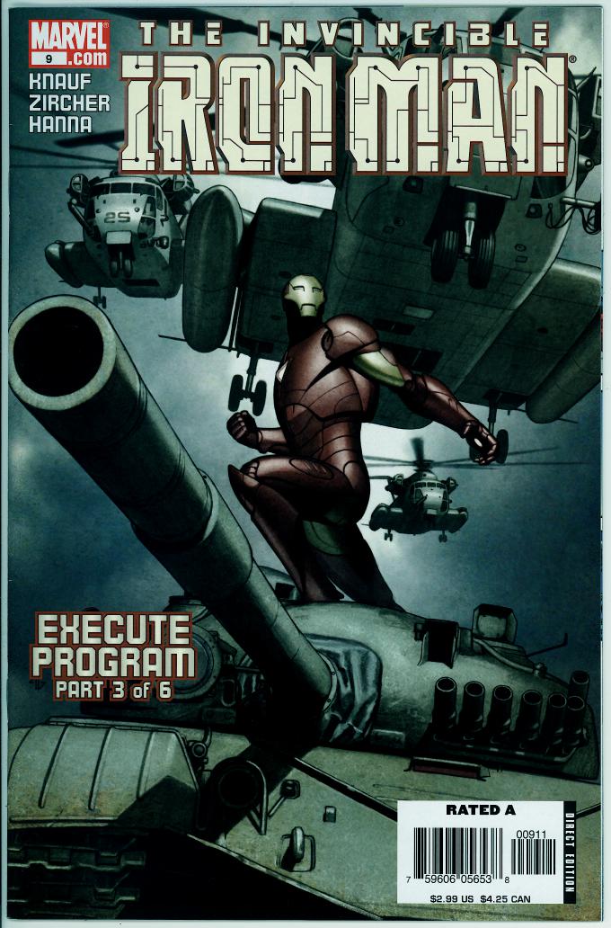 Iron Man (4th series) 9 (VF/NM 9.0)